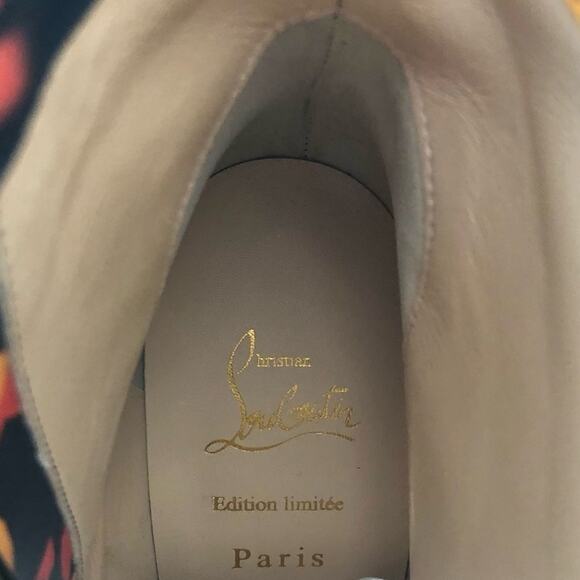 Christian Louboutin Womenphis 100 Spike Logo Buckle Stiletto Heeled Boots 40 - Picture 9 of 9